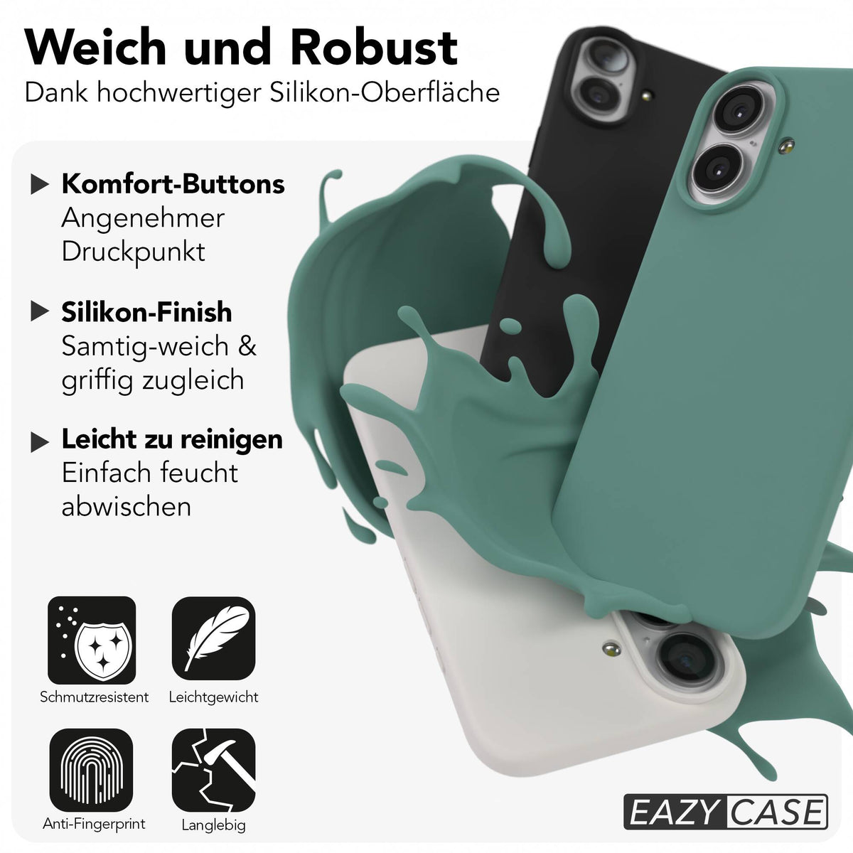 iPhone 17 premium Silikonhülle mit MagSafe