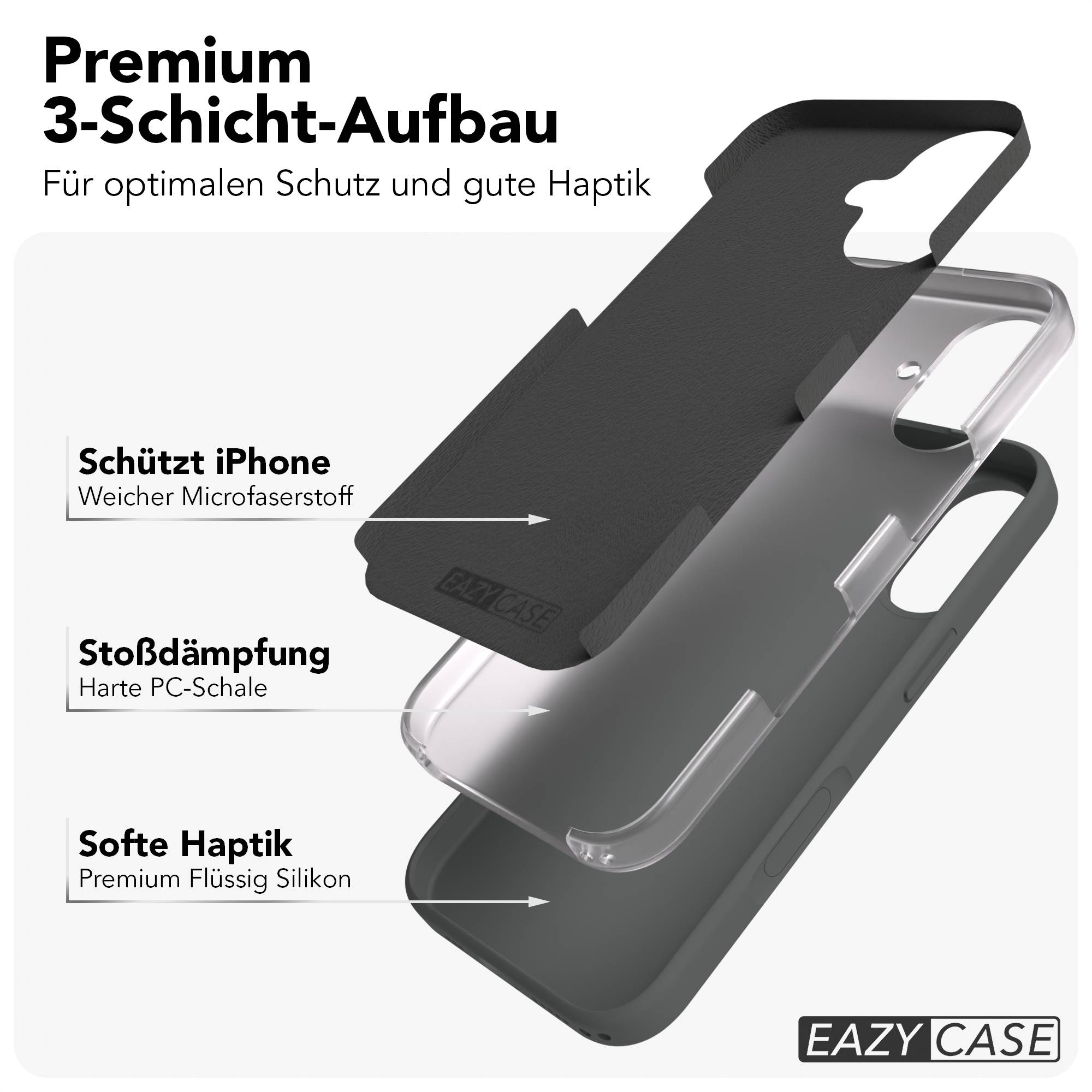 iPhone 17 premium Silikonhülle mit MagSafe