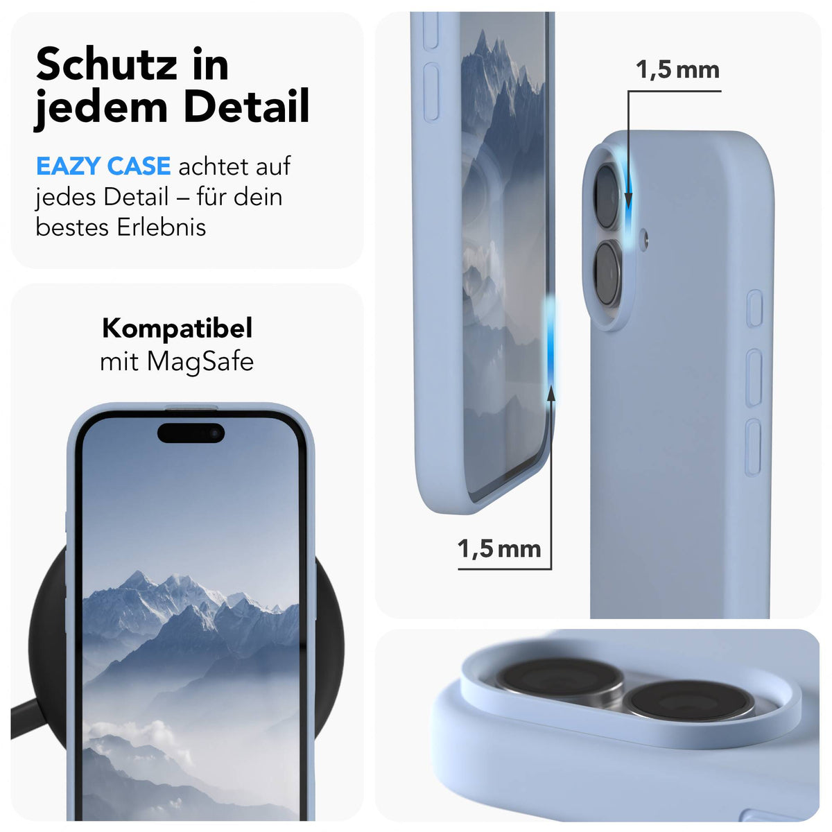 iPhone 17 premium Silikonhülle mit MagSafe