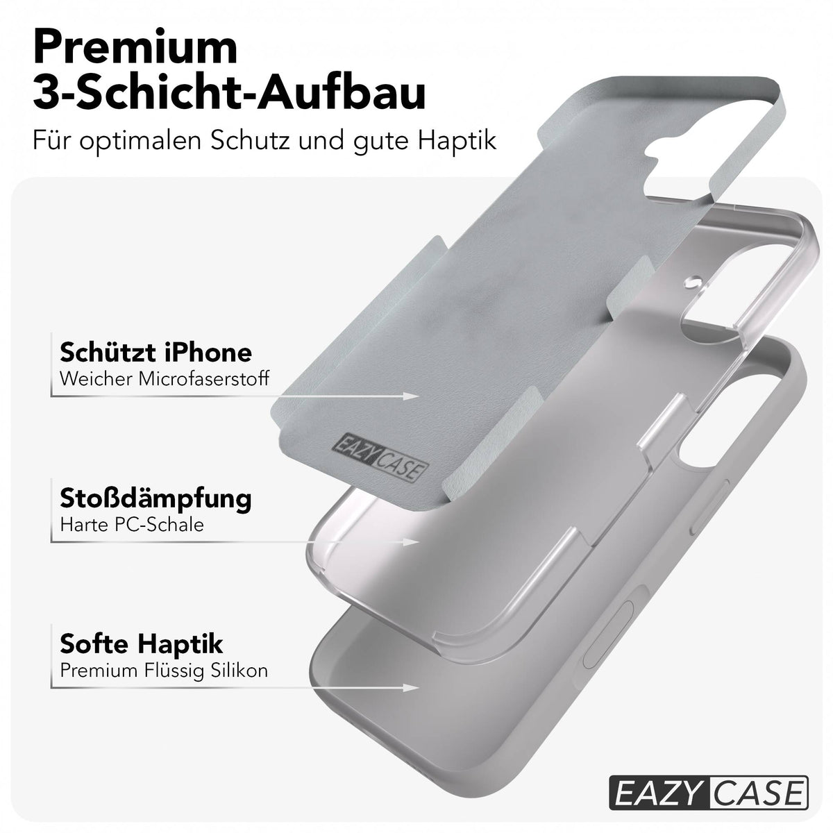 iPhone 17 premium Silikonhülle mit MagSafe