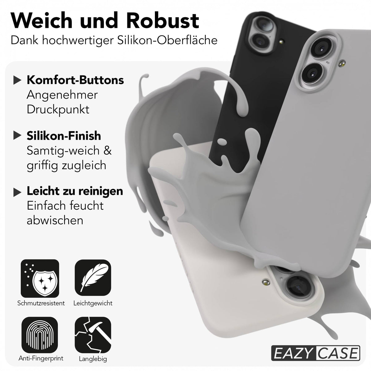 iPhone 17 premium Silikonhülle mit MagSafe