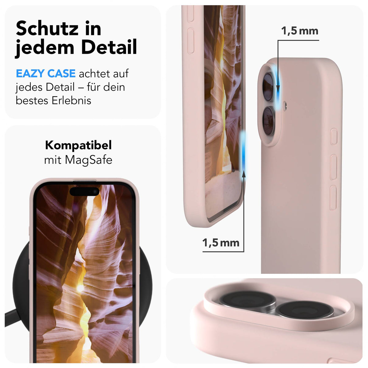 iPhone 17 premium Silikonhülle mit MagSafe