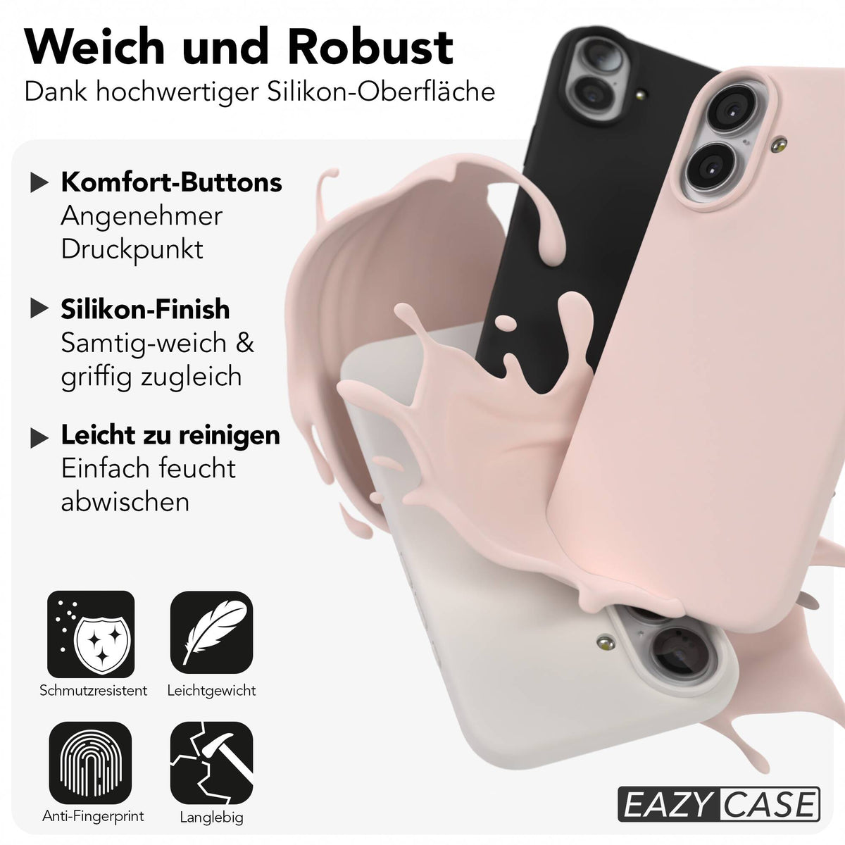 iPhone 17 premium Silikonhülle mit MagSafe