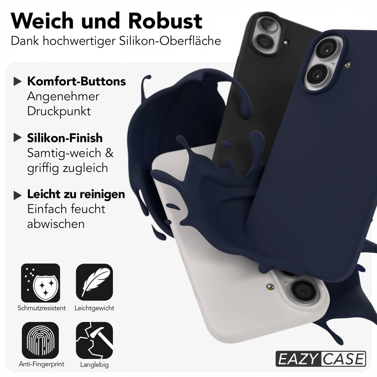 iPhone 17 premium Silikonhülle mit MagSafe