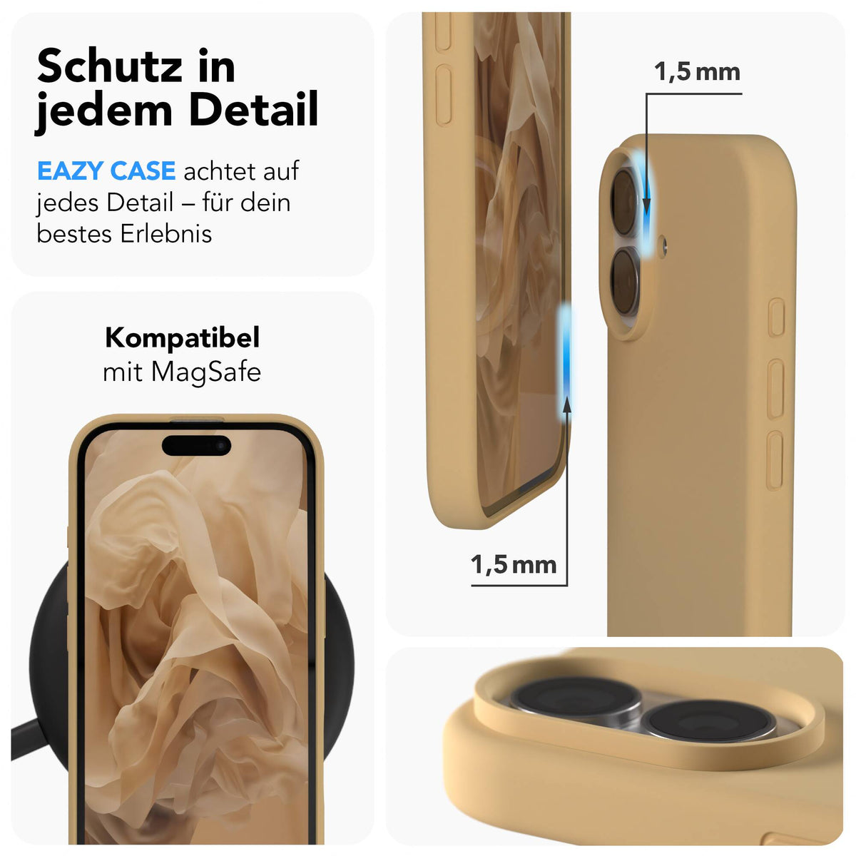 iPhone 17 premium Silikonhülle mit MagSafe
