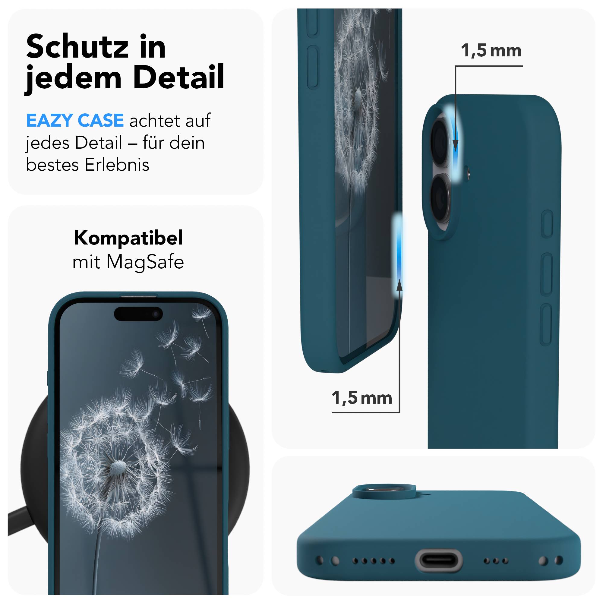 iPhone 17 premium Silikonhülle mit MagSafe