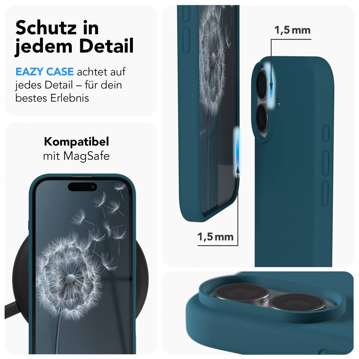iPhone 17 premium Silikonhülle mit MagSafe