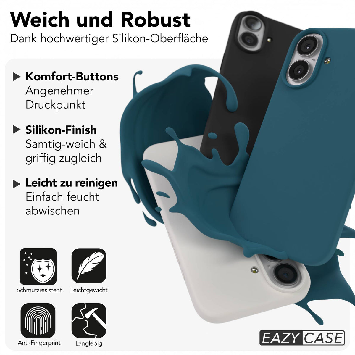 iPhone 17 premium Silikonhülle mit MagSafe