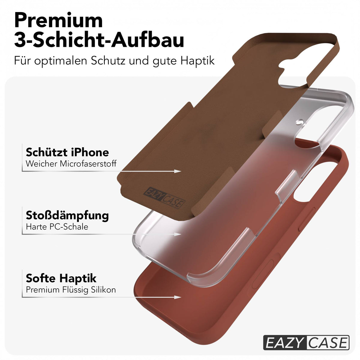 iPhone 17 premium Silikonhülle mit MagSafe