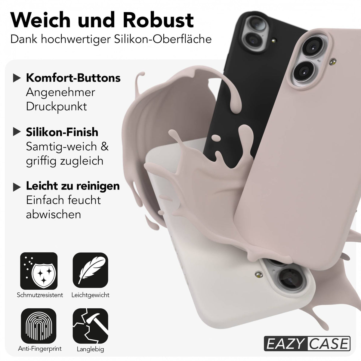 iPhone 17 premium Silikonhülle mit MagSafe