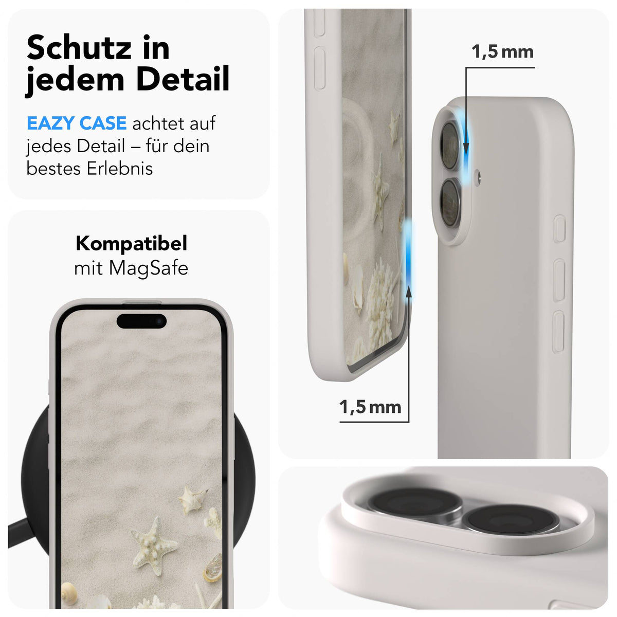iPhone 17 premium Silikonhülle mit MagSafe