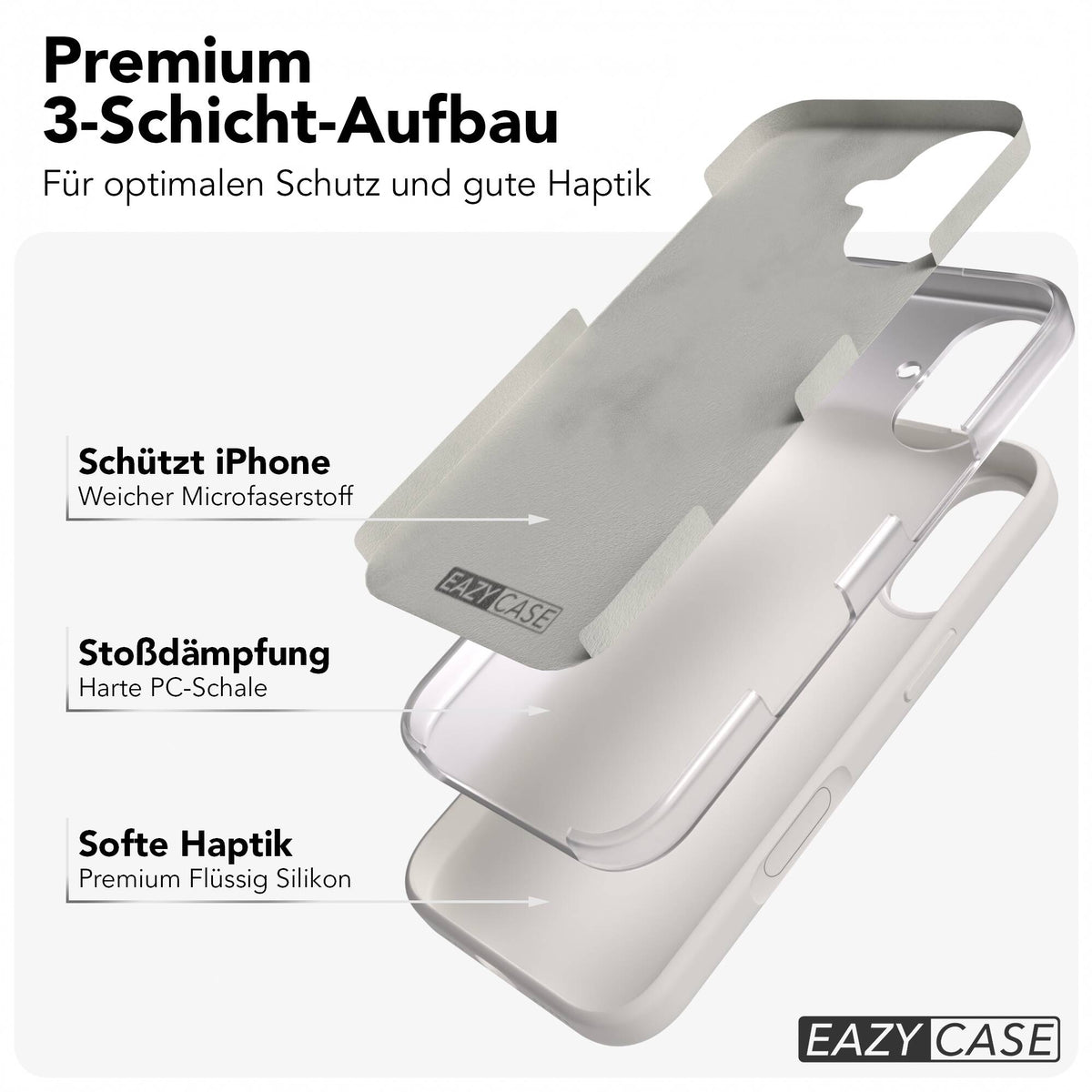 iPhone 17 premium Silikonhülle mit MagSafe