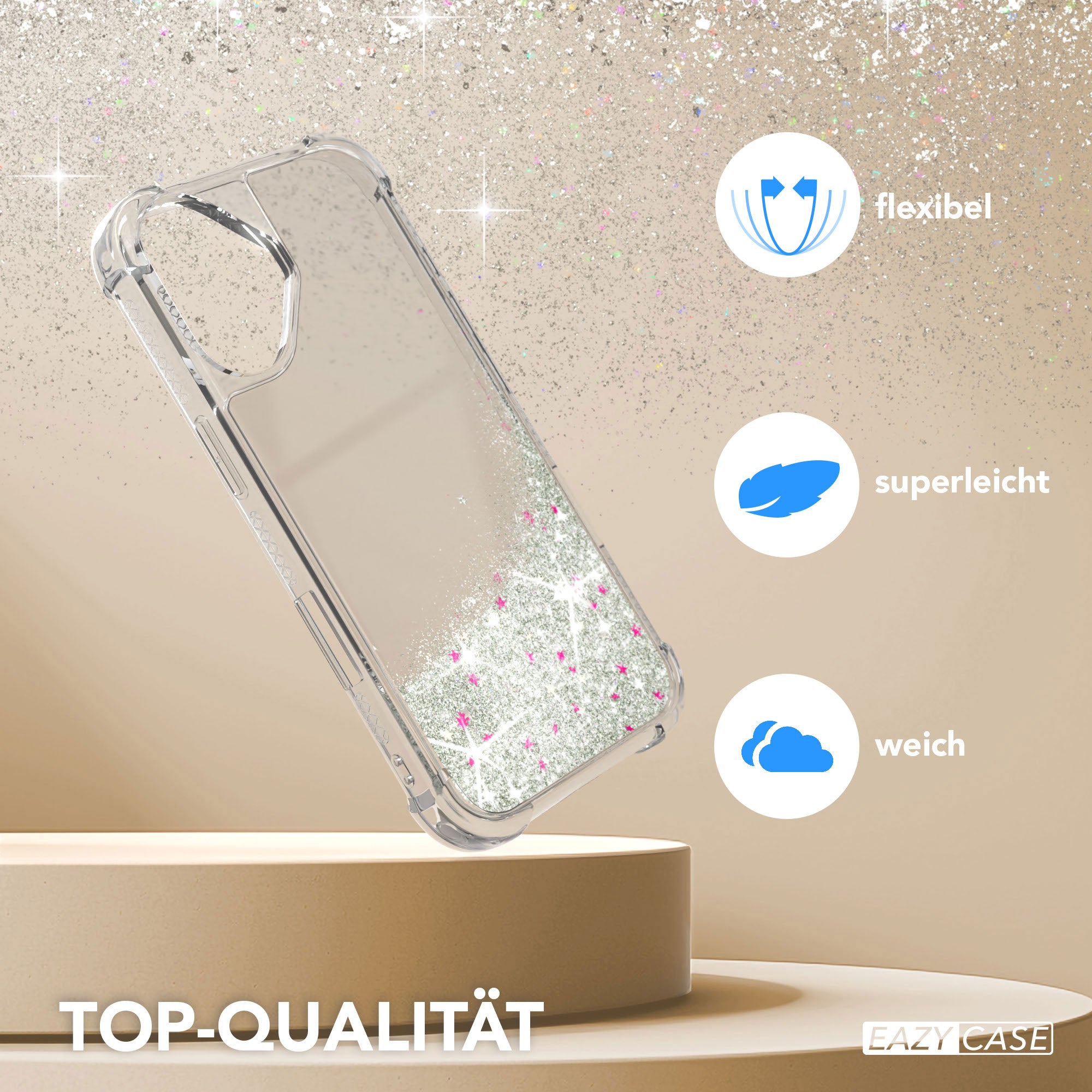 iPhone 17 Glitzerhülle