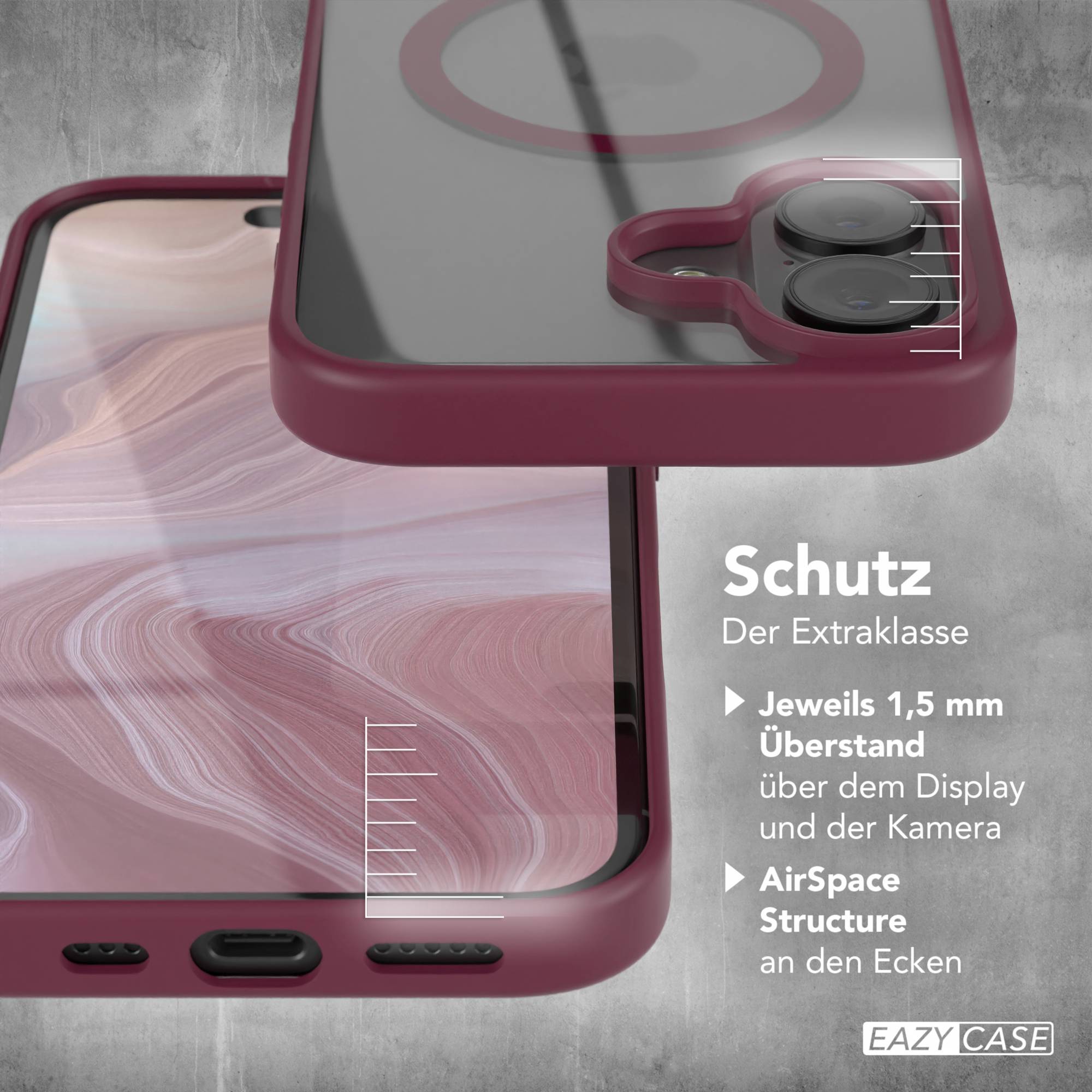 iPhone 17 transparente Hülle mit MagSafe