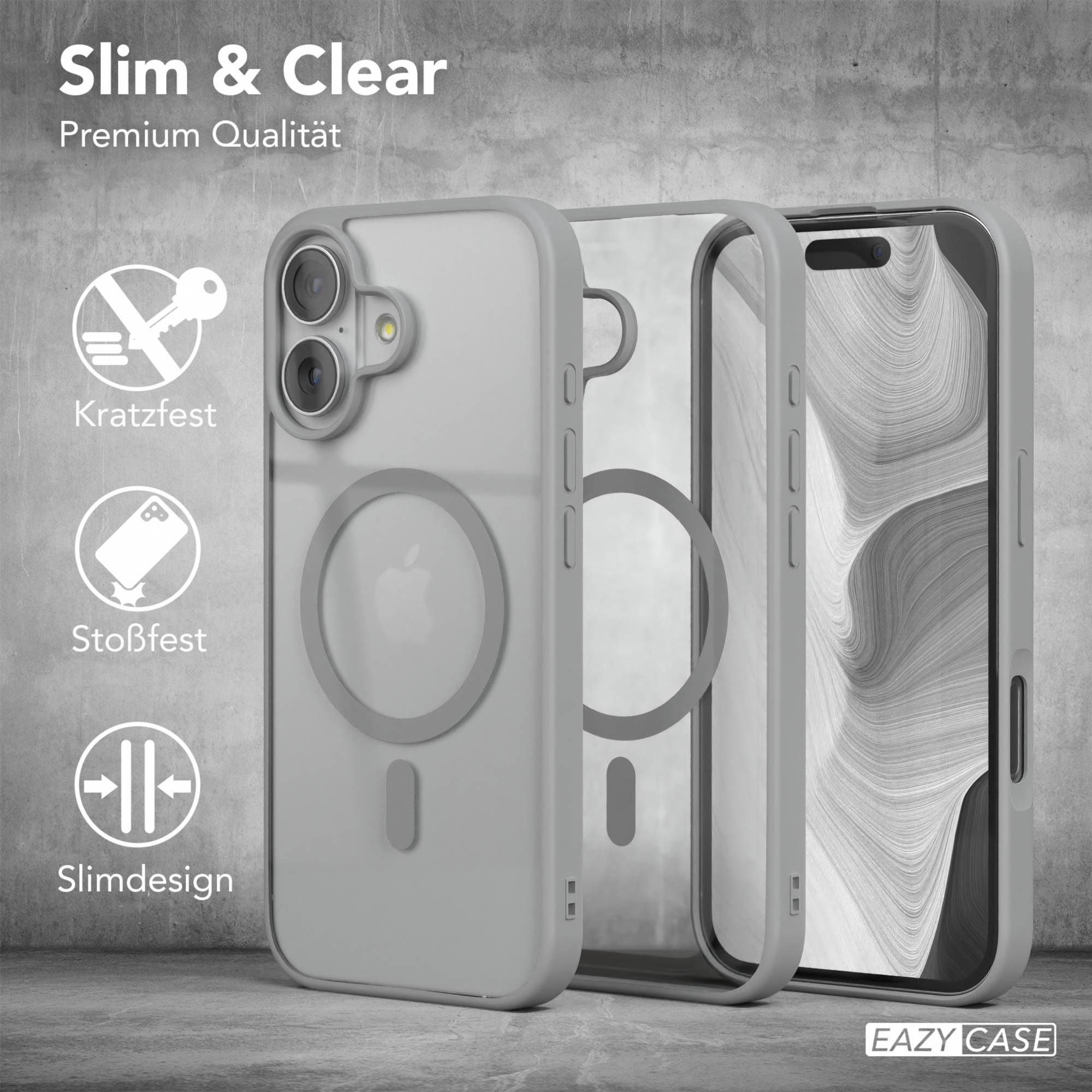 iPhone 17 transparente Hülle mit MagSafe