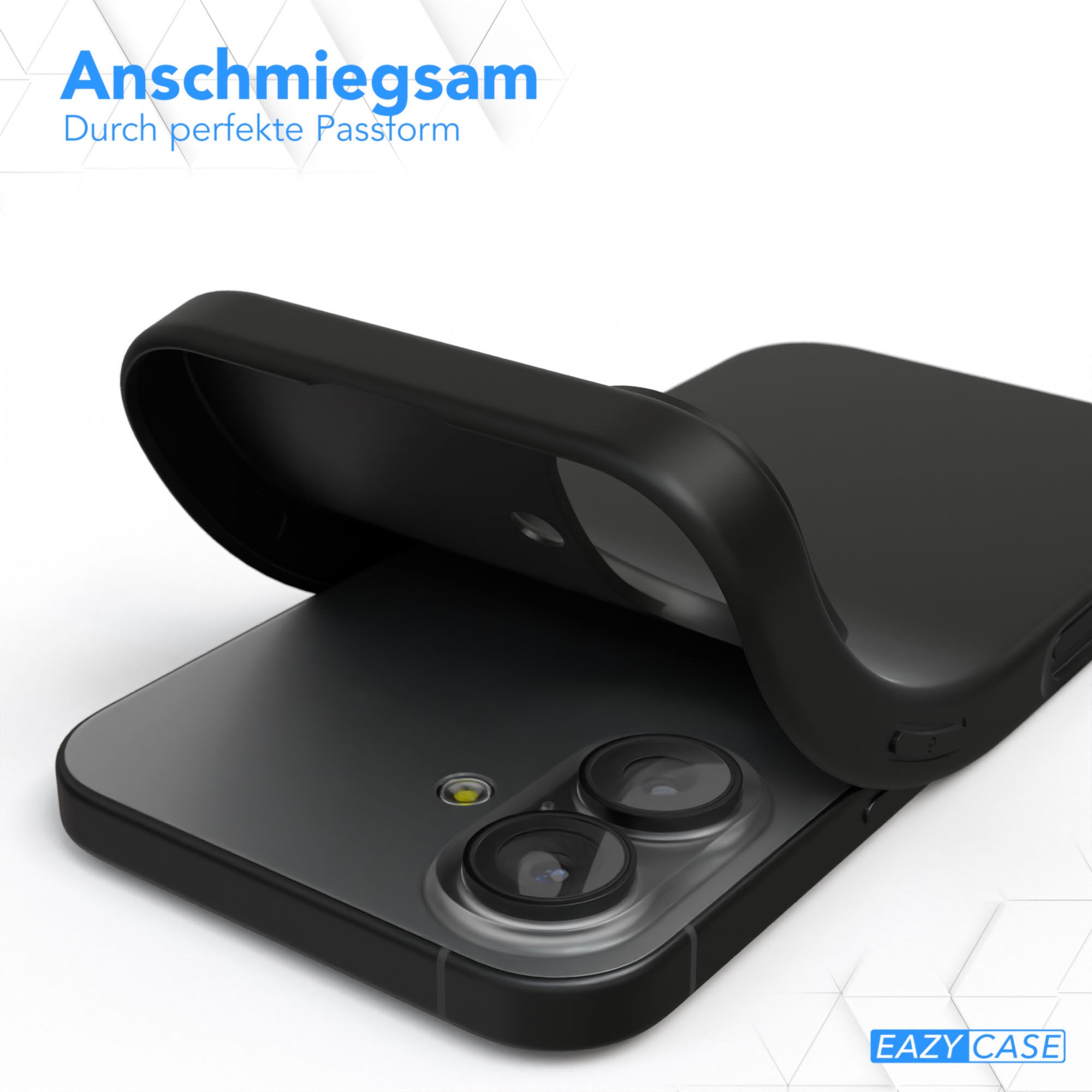 iPhone 17 ultradünnes Slimcover aus TPU Schwarz