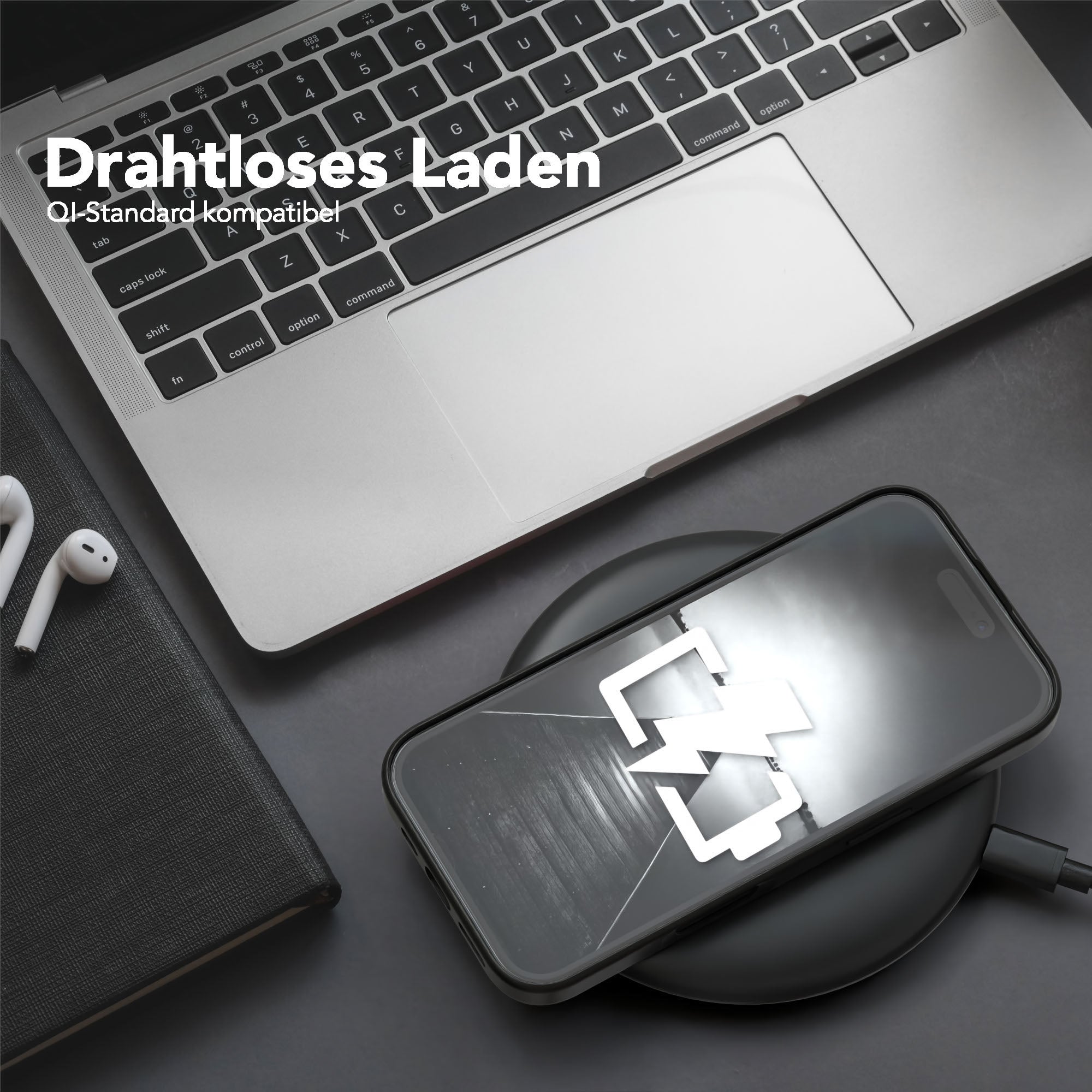 iPhone 17 ultradünnes Slimcover aus TPU Schwarz