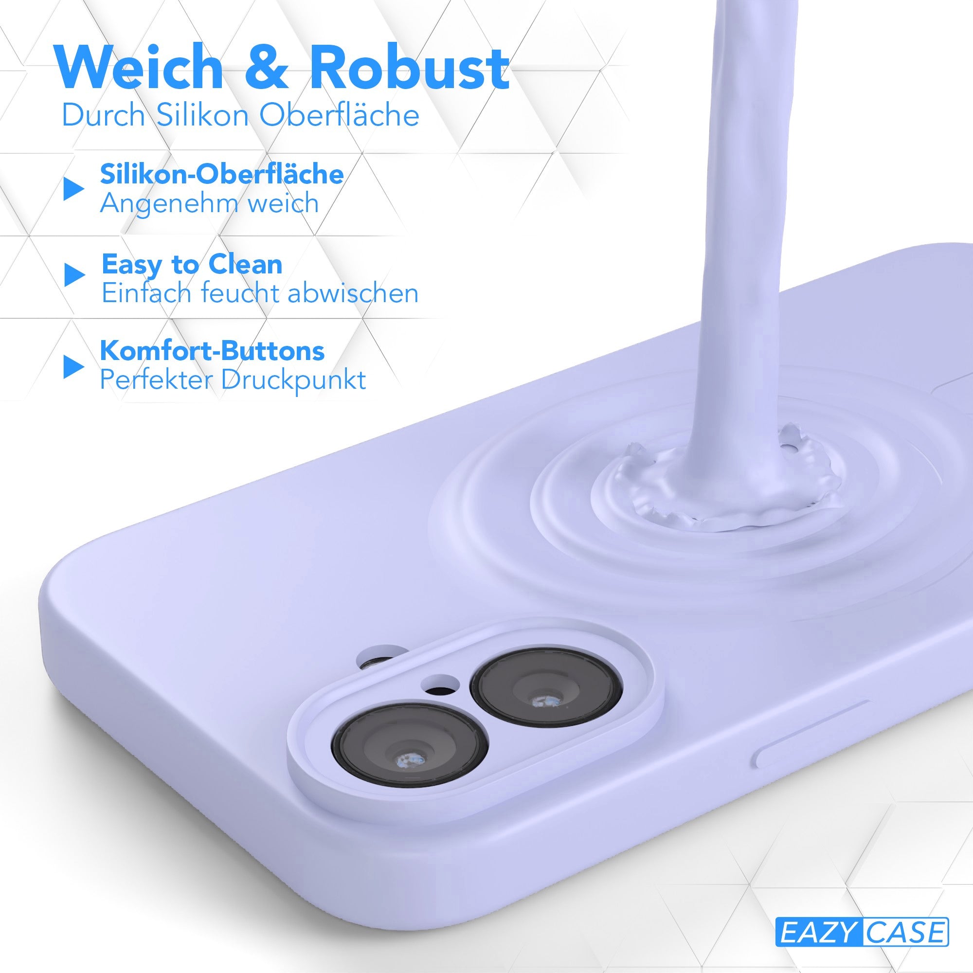 iPhone 17 MagSafe Silikonhülle mit Kameraschutz von EAZY CASE