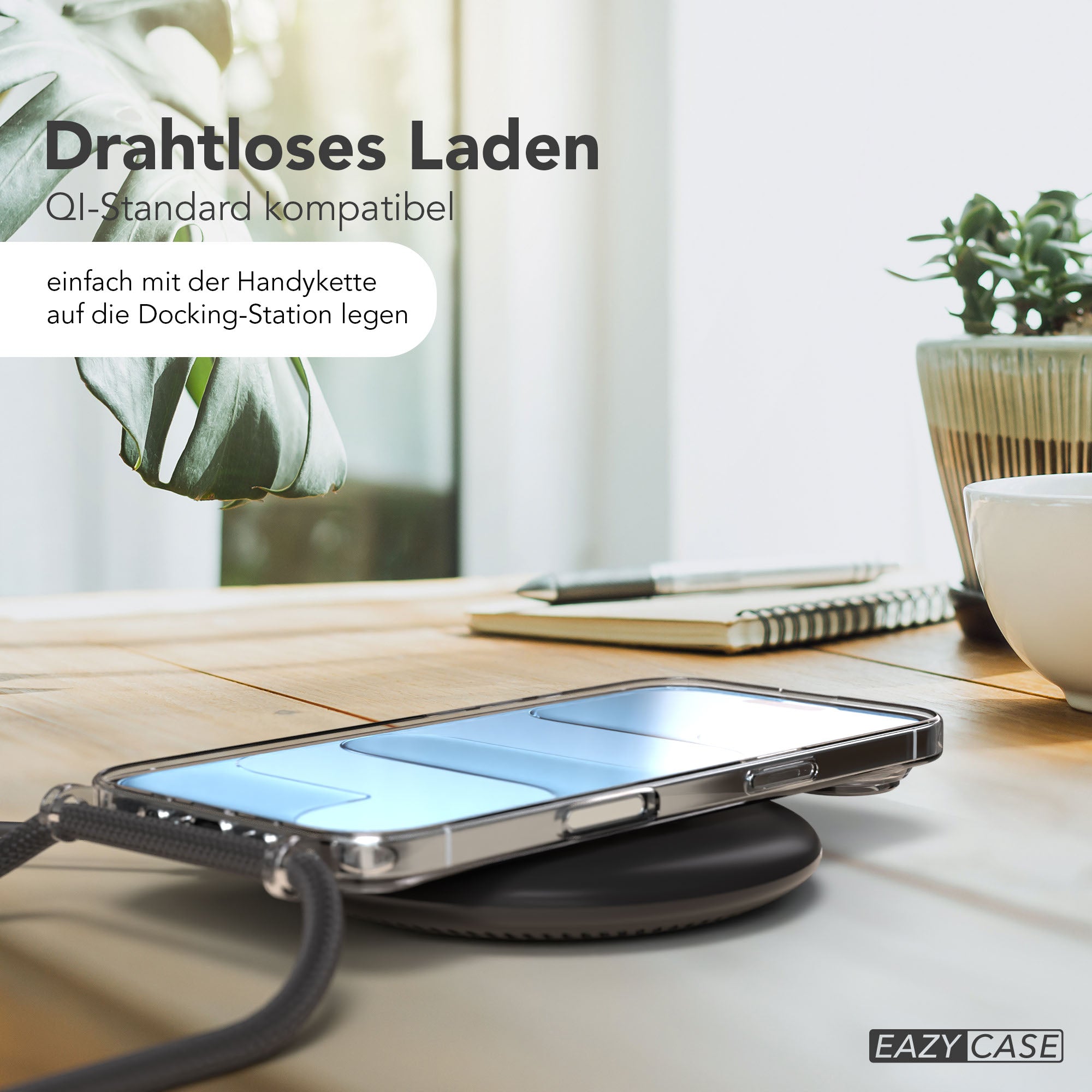 iPhone Air Schutzhülle mit MagSafe und Befestigungsösen für Handyketten