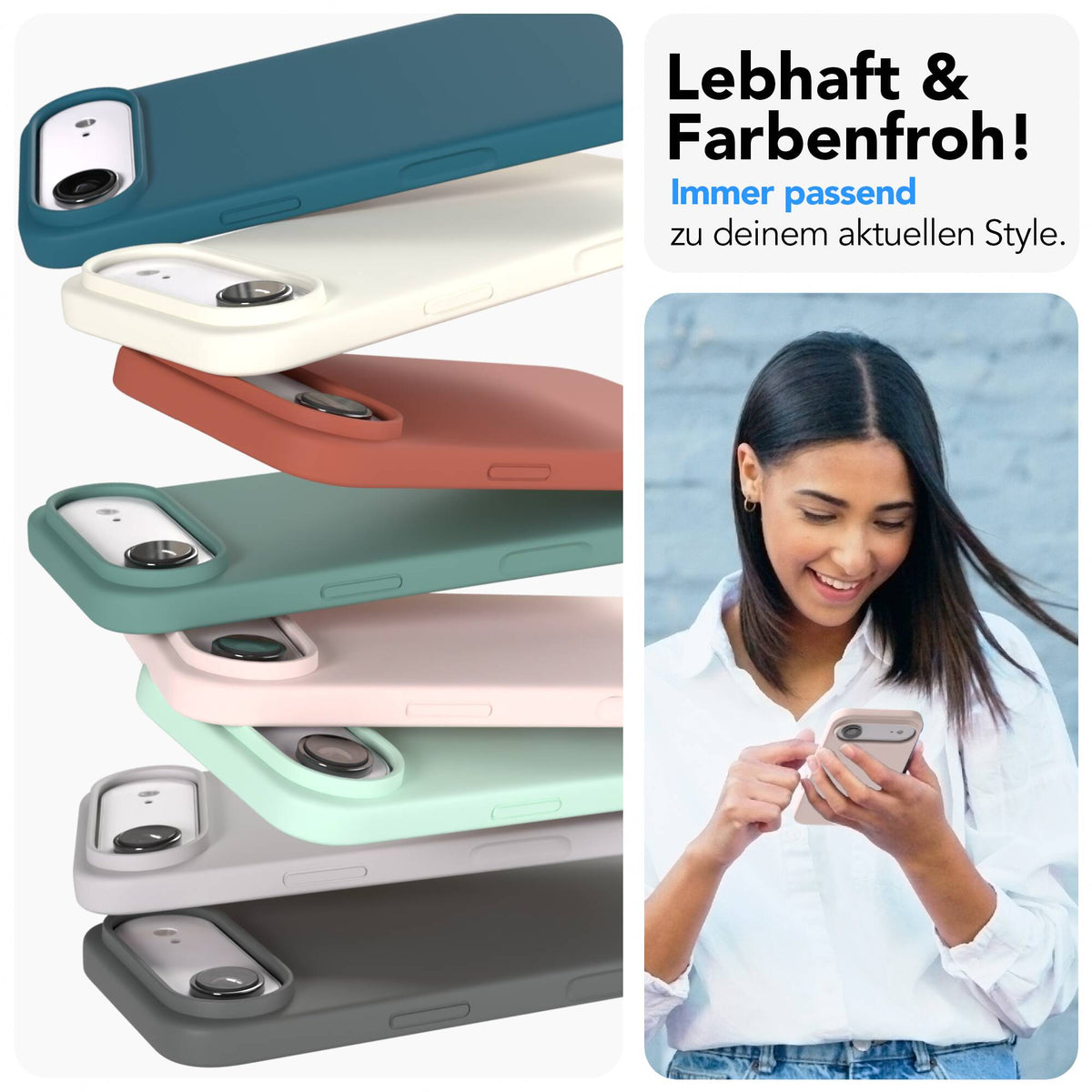 iPhone Air Premium Silikonhülle