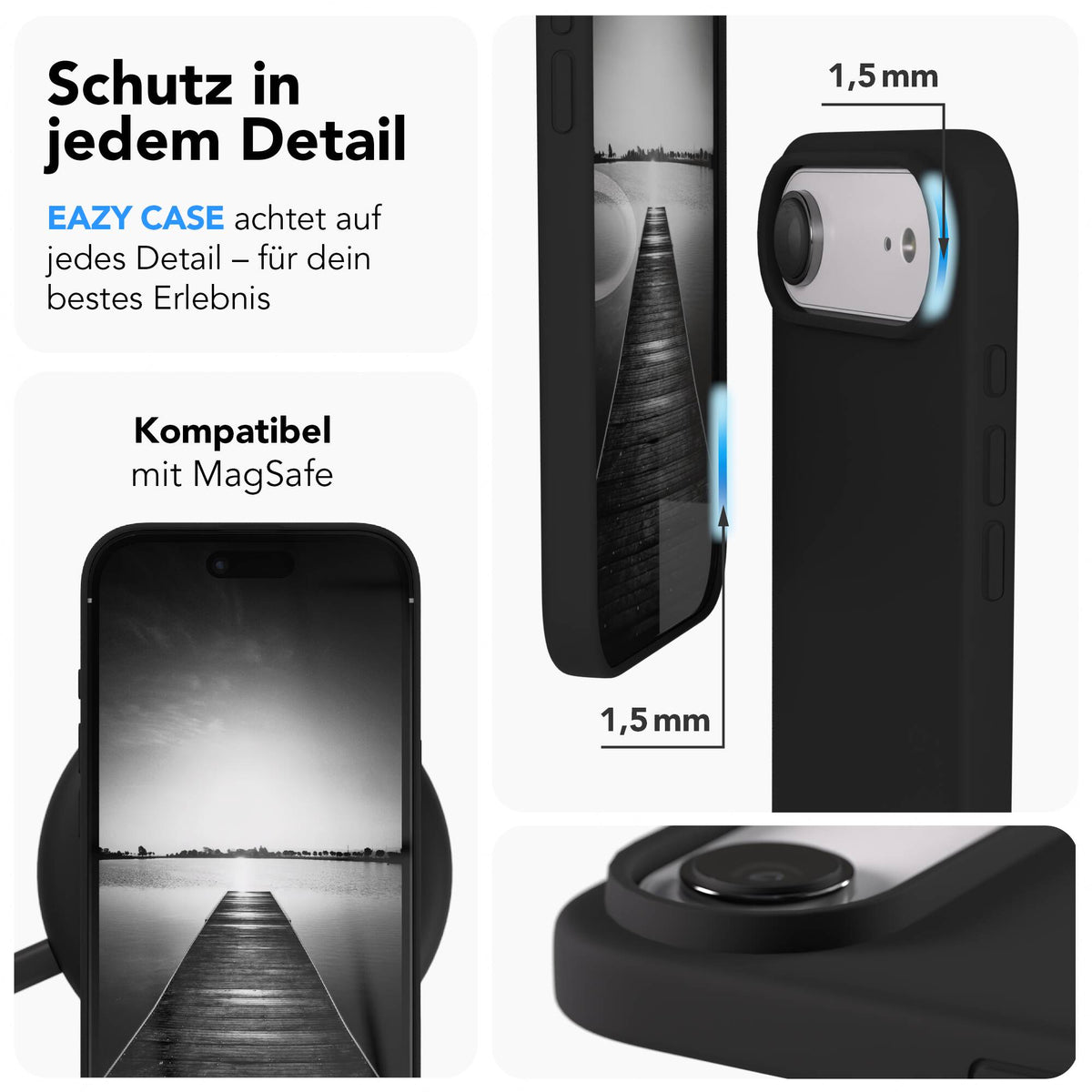 iPhone Air premium Silikonhülle mit MagSafe