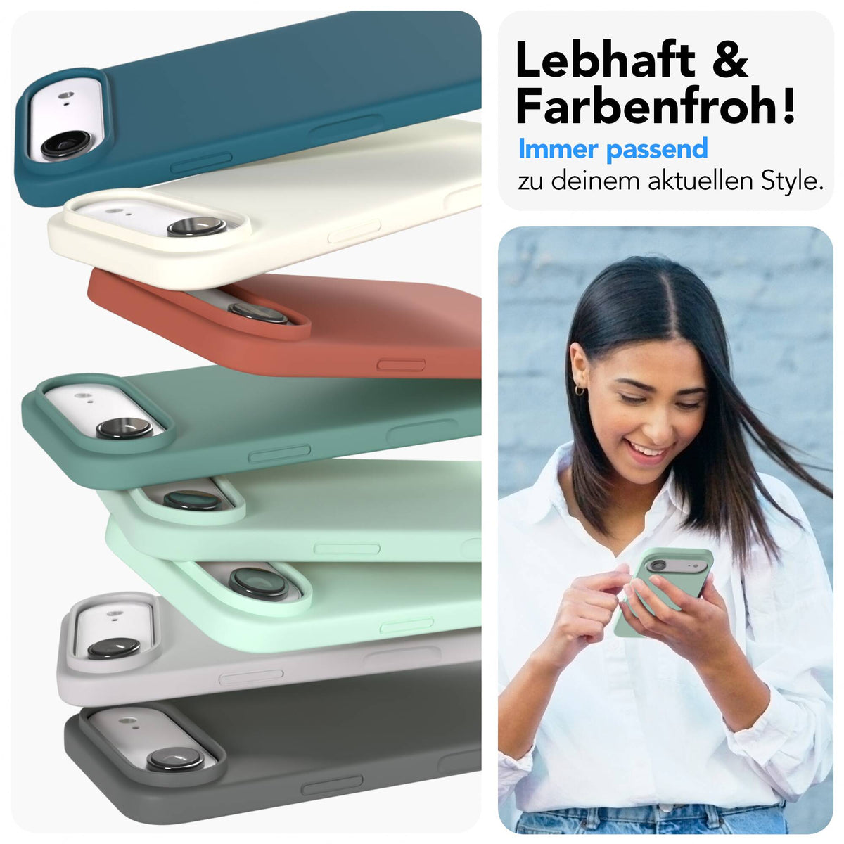 iPhone Air premium Silikonhülle mit MagSafe