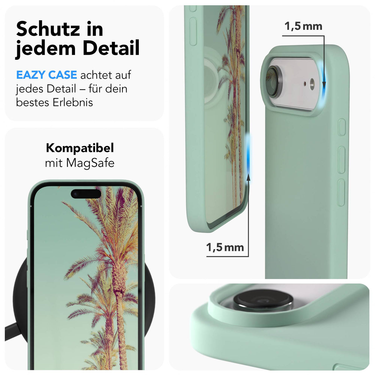 iPhone Air premium Silikonhülle mit MagSafe