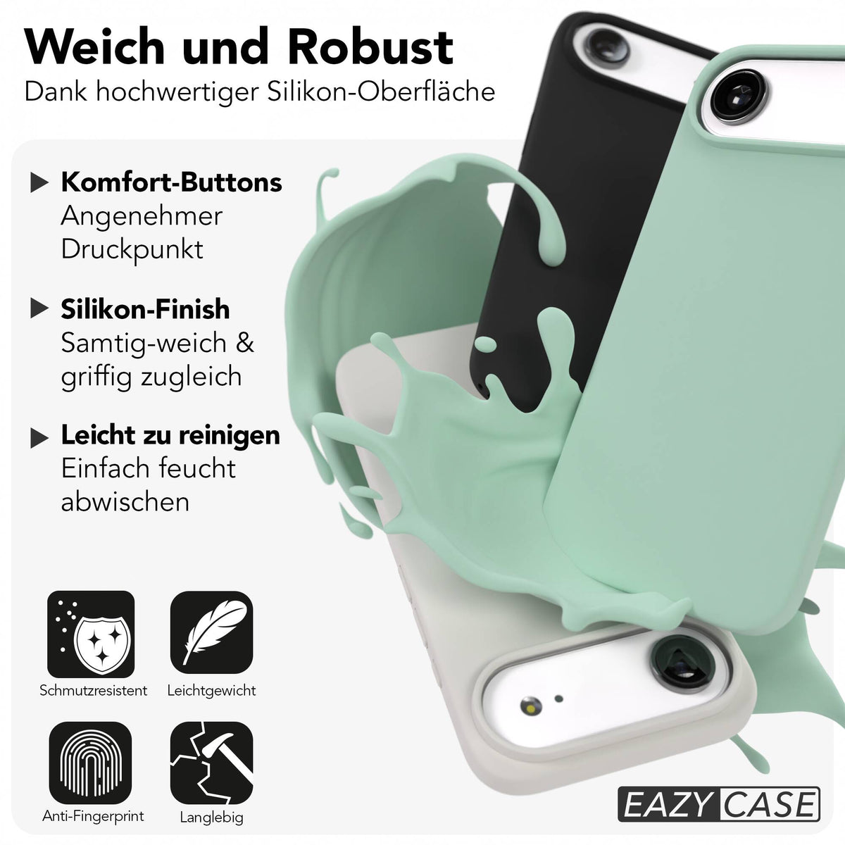 iPhone Air premium Silikonhülle mit MagSafe