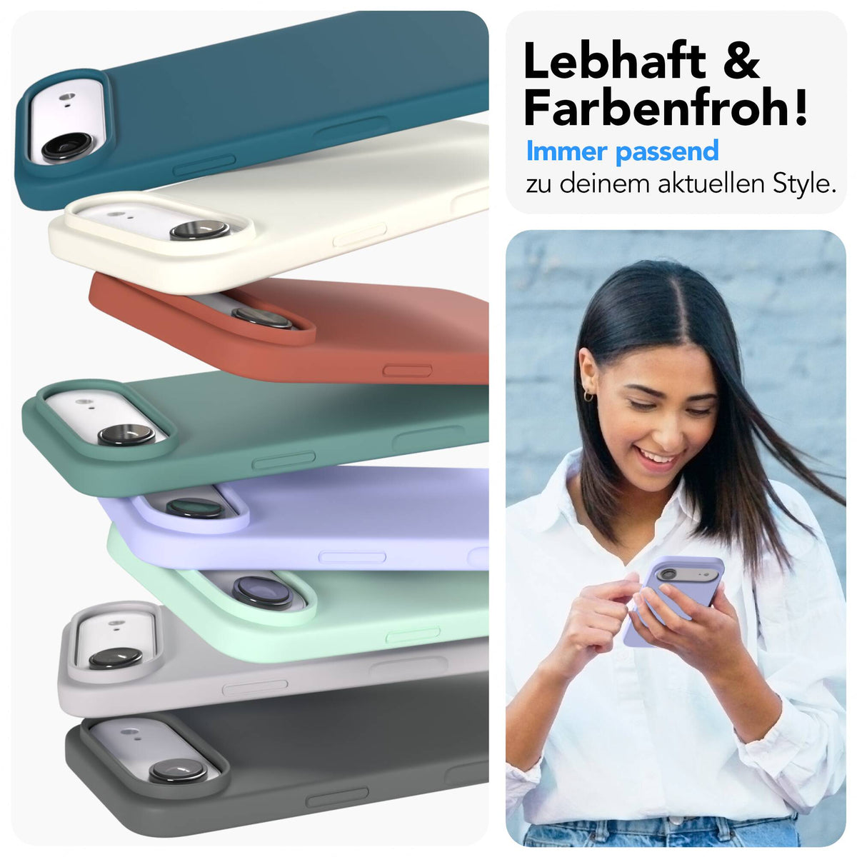 iPhone Air premium Silikonhülle mit MagSafe
