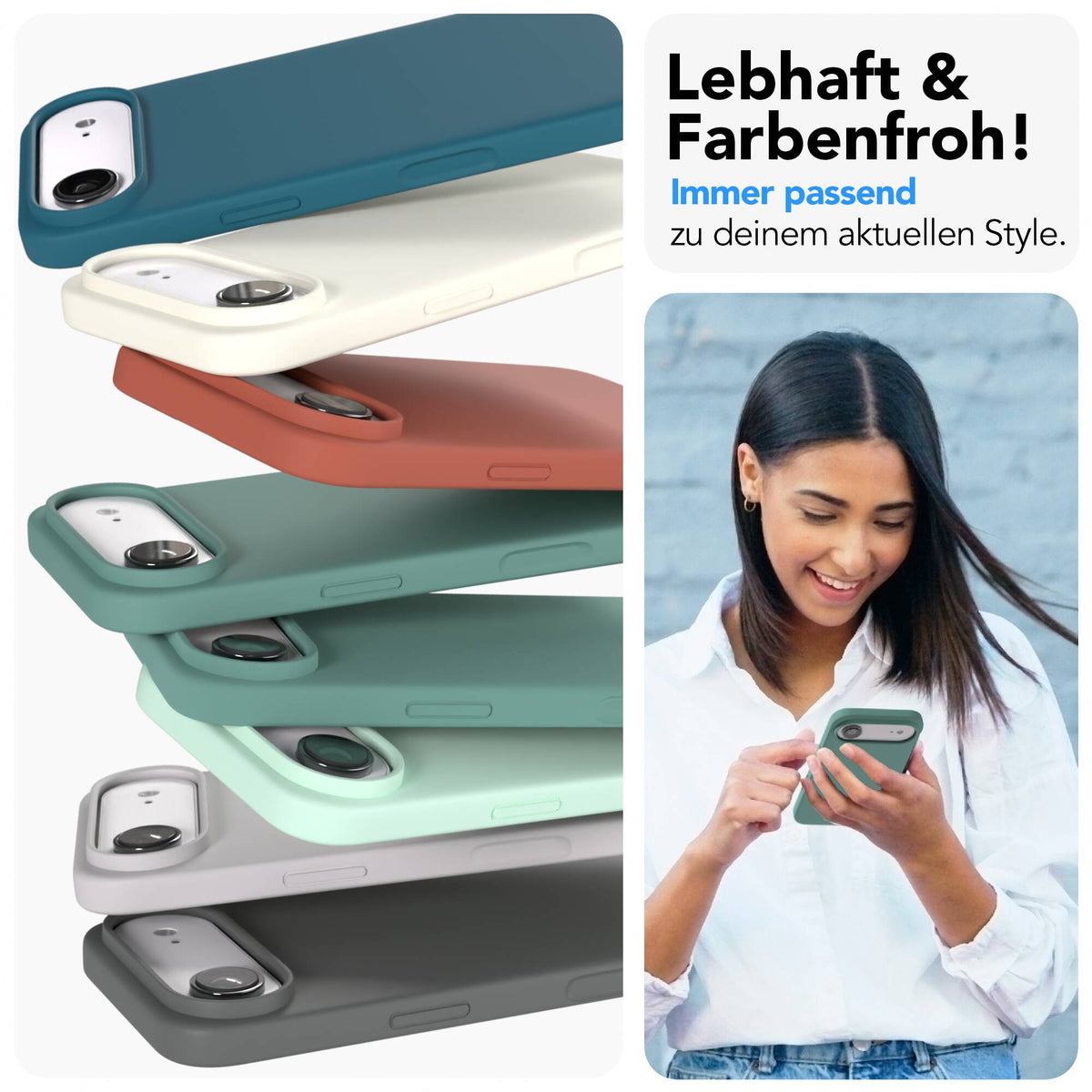 iPhone Air premium Silikonhülle mit MagSafe