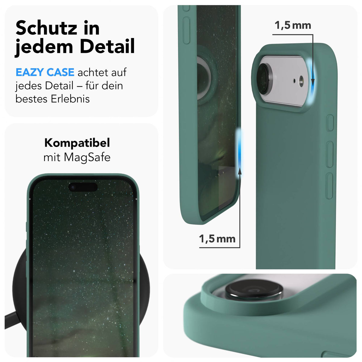 iPhone Air premium Silikonhülle mit MagSafe