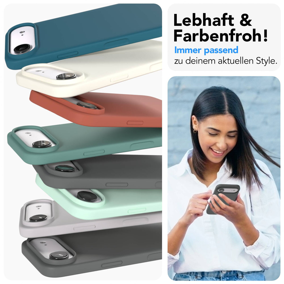iPhone Air premium Silikonhülle mit MagSafe