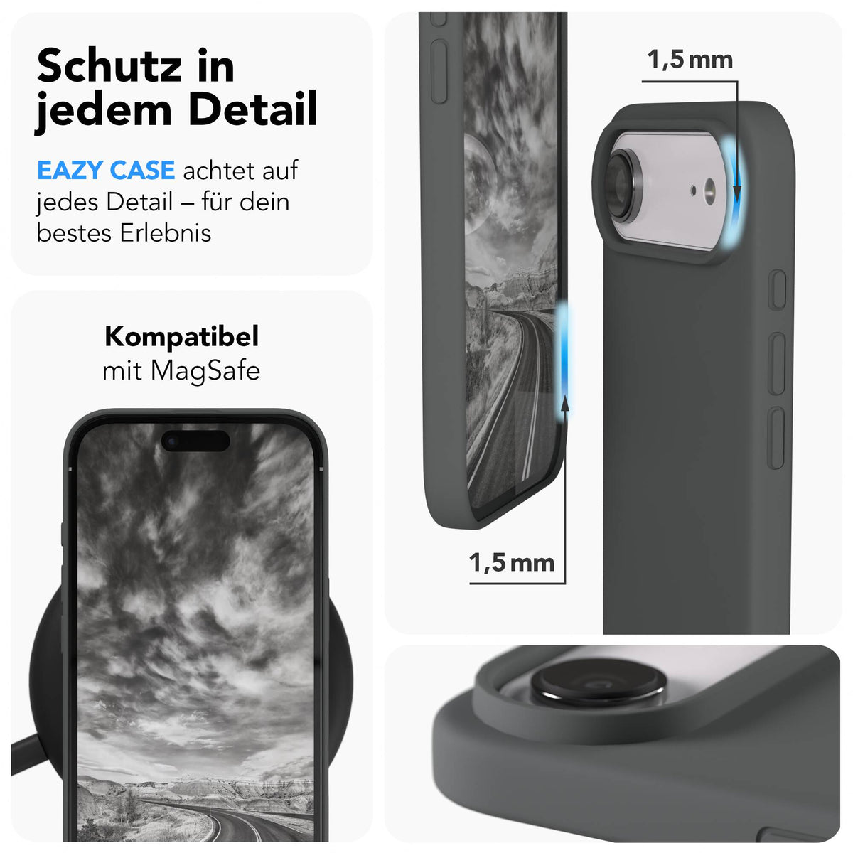 iPhone Air premium Silikonhülle mit MagSafe