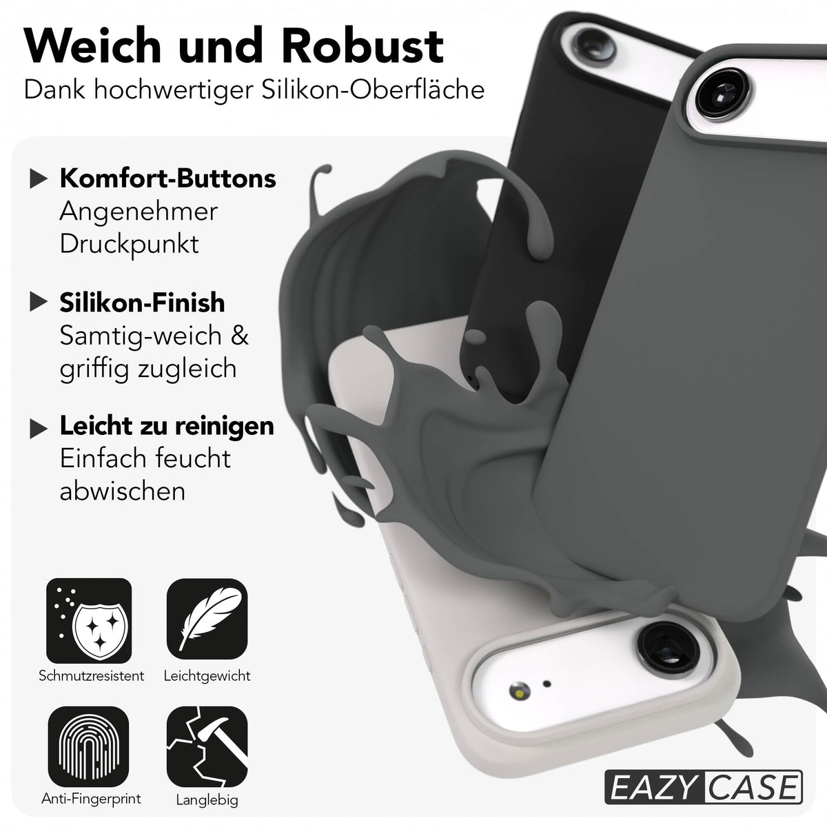 iPhone Air premium Silikonhülle mit MagSafe