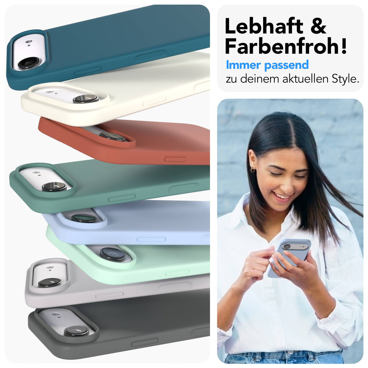 iPhone Air premium Silikonhülle mit MagSafe