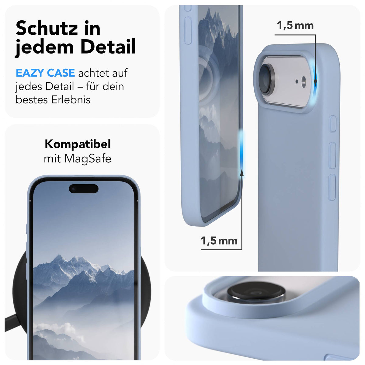 iPhone Air premium Silikonhülle mit MagSafe