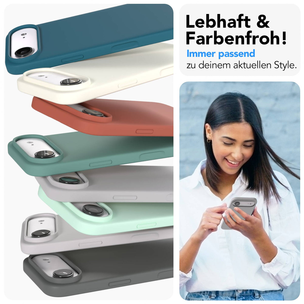 iPhone Air premium Silikonhülle mit MagSafe