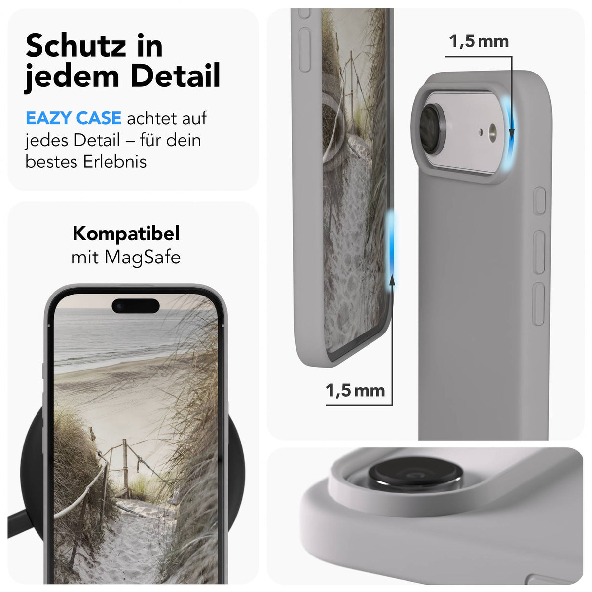 iPhone Air premium Silikonhülle mit MagSafe