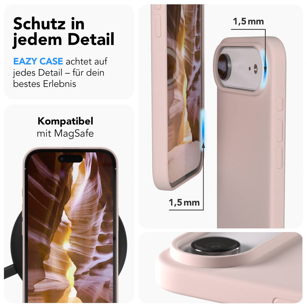 iPhone Air premium Silikonhülle mit MagSafe