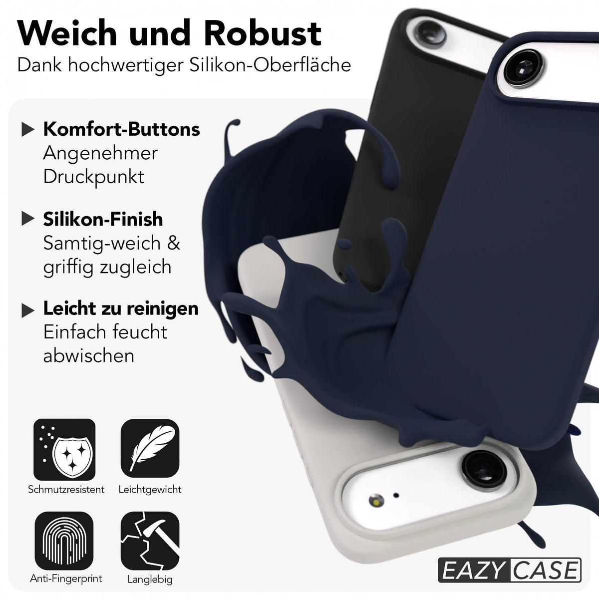 iPhone Air premium Silikonhülle mit MagSafe