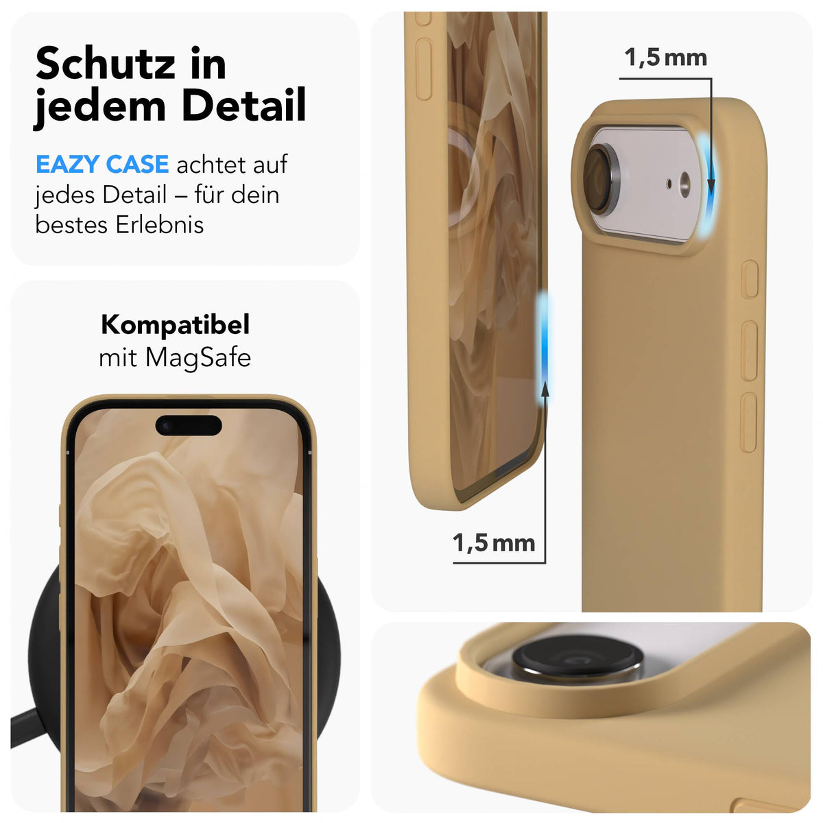 iPhone Air premium Silikonhülle mit MagSafe