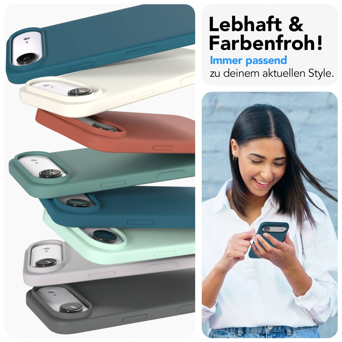 iPhone Air premium Silikonhülle mit MagSafe