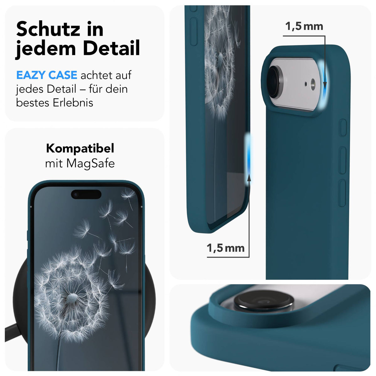 iPhone Air premium Silikonhülle mit MagSafe