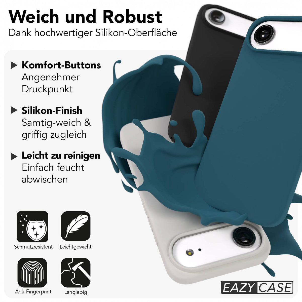 iPhone Air premium Silikonhülle mit MagSafe