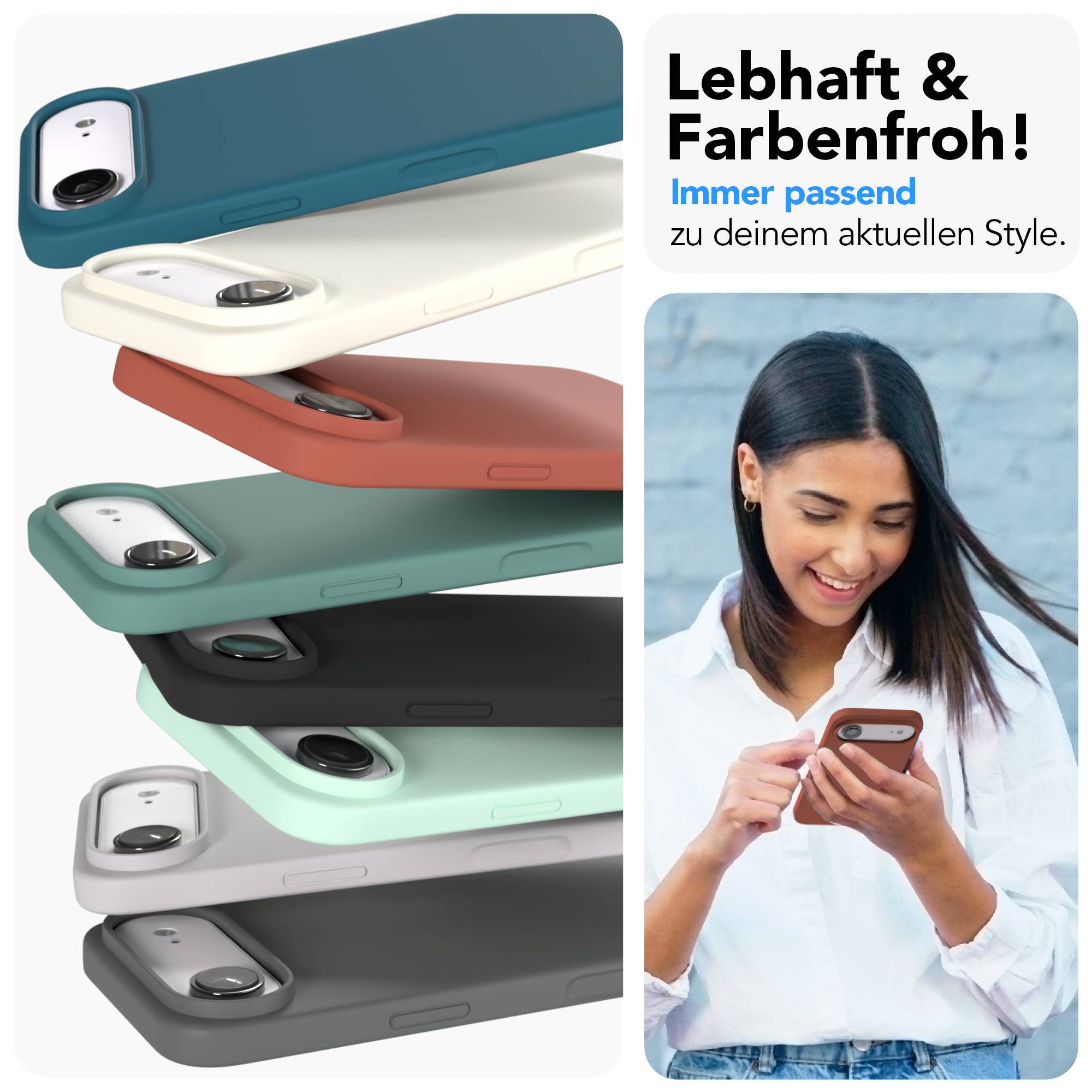 iPhone Air premium Silikonhülle mit MagSafe