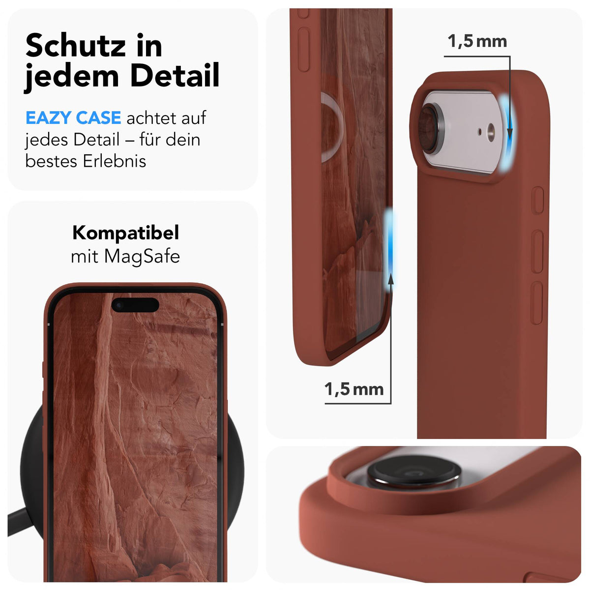 iPhone Air premium Silikonhülle mit MagSafe