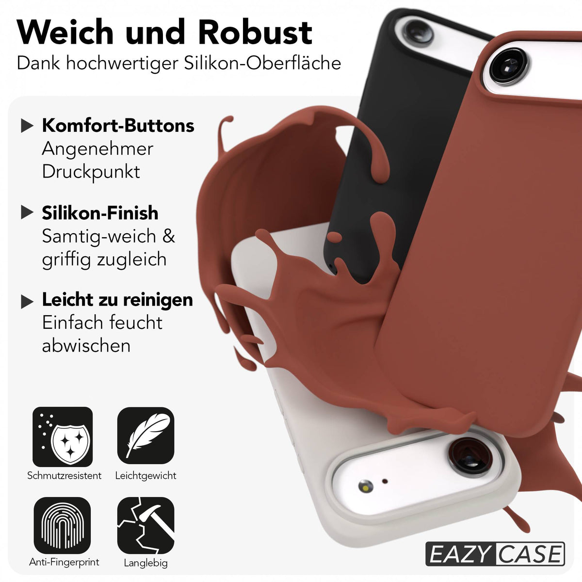 iPhone Air premium Silikonhülle mit MagSafe