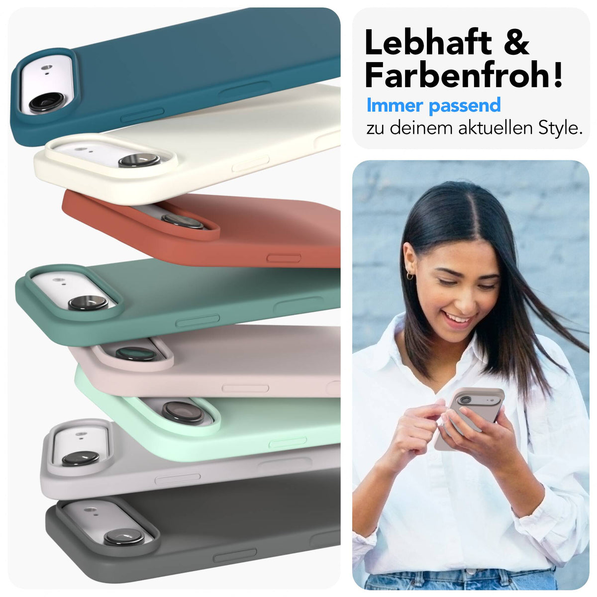 iPhone Air premium Silikonhülle mit MagSafe