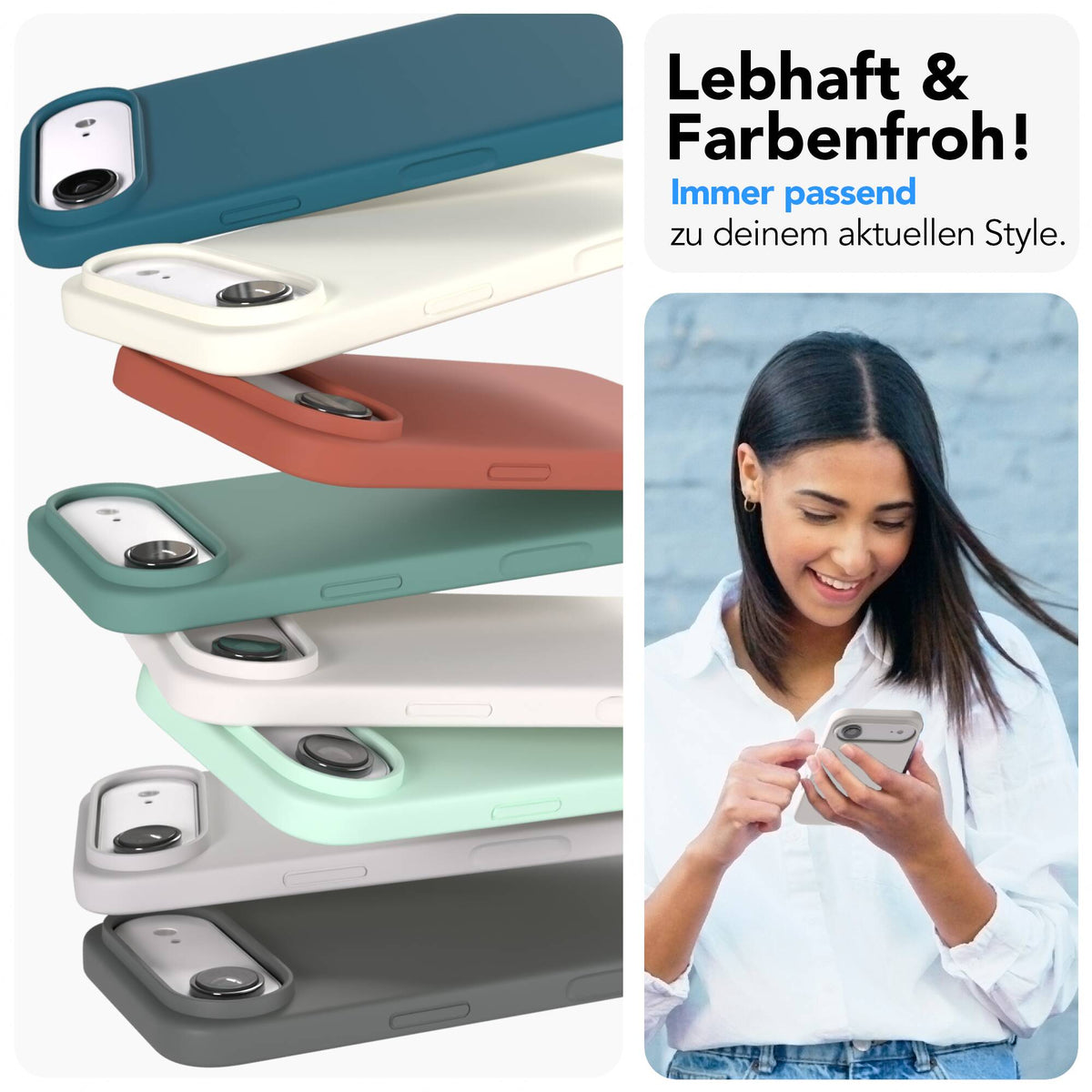 iPhone Air premium Silikonhülle mit MagSafe