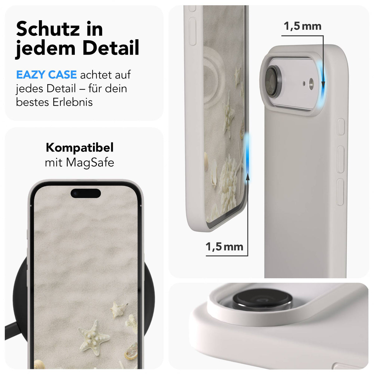 iPhone Air premium Silikonhülle mit MagSafe